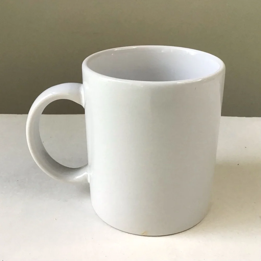 Vintage DANGER Man With Power Tools Coffee Cup Mug By Split Tee